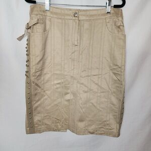 Pamela Italian Vintage Tan Women's Skirt